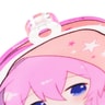 アクリルキーホルダーの断面