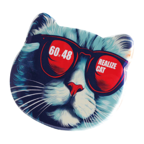 猫型缶バッジ_斜め
